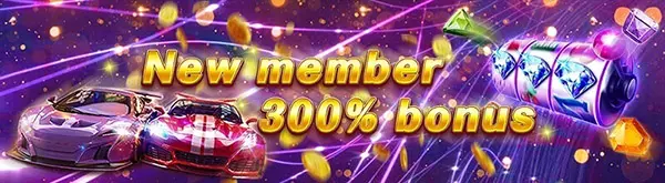 New member 300% Bonus