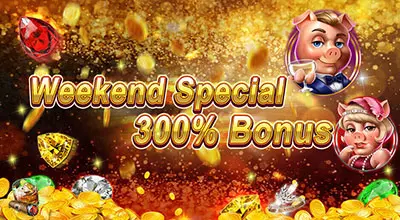 Weekend Special 300% Bonus​
